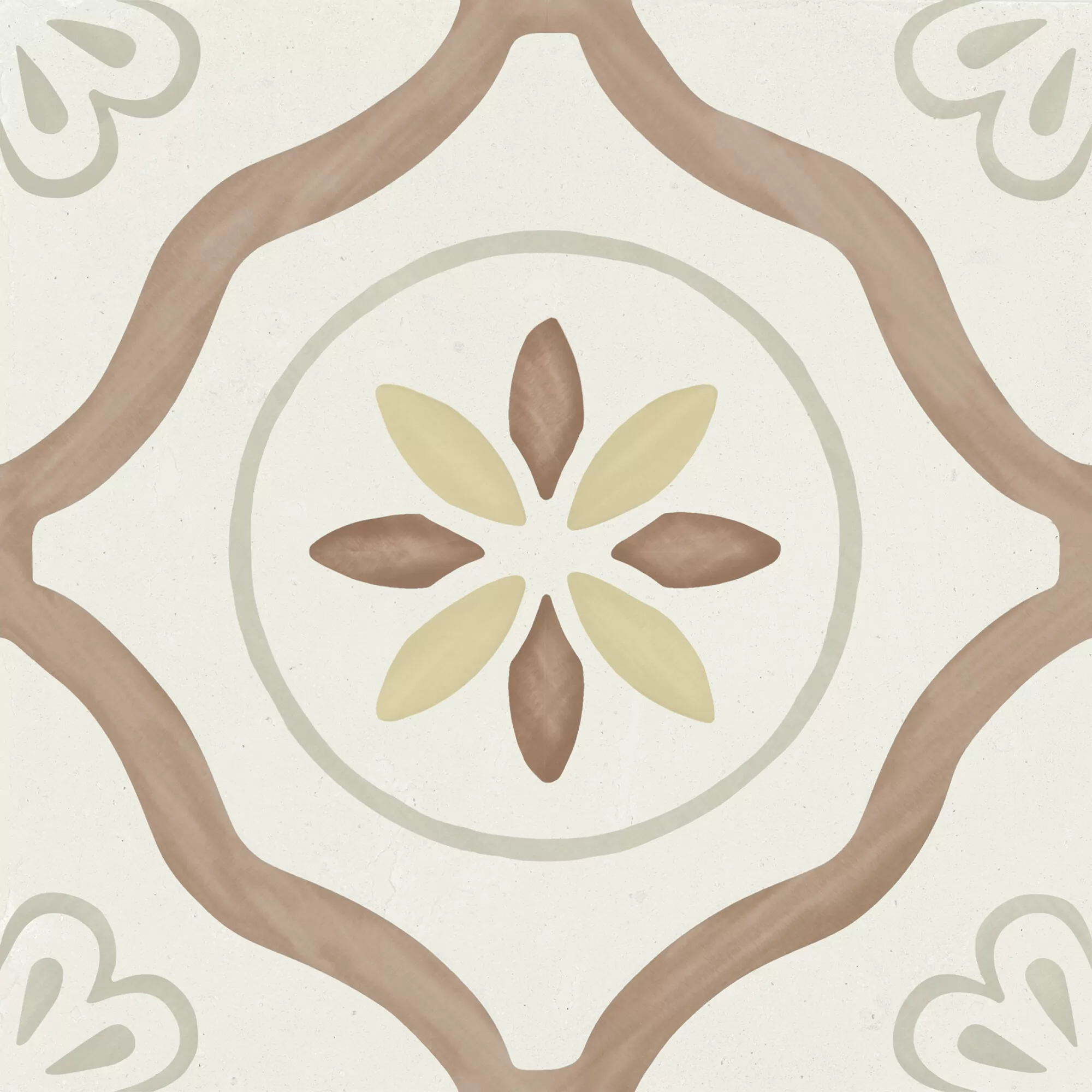 Керамогранит 40462 Llevant Clay Petals LT 22.3x22.3