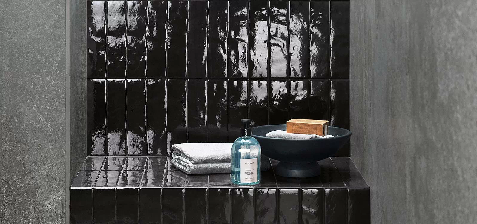 Керамогранит fRMS Glim Grigio Fumo Brillante 6x24
