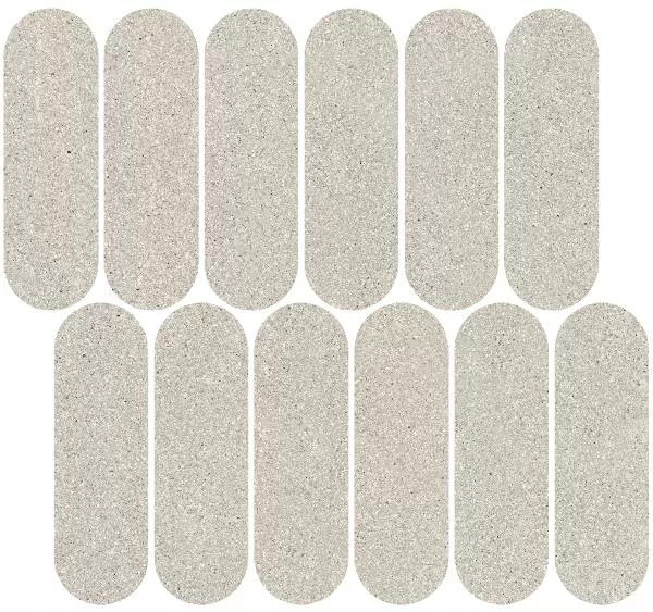 Керамогранит ID143 Джиминьяно наборный серый светлый матовый 30x32