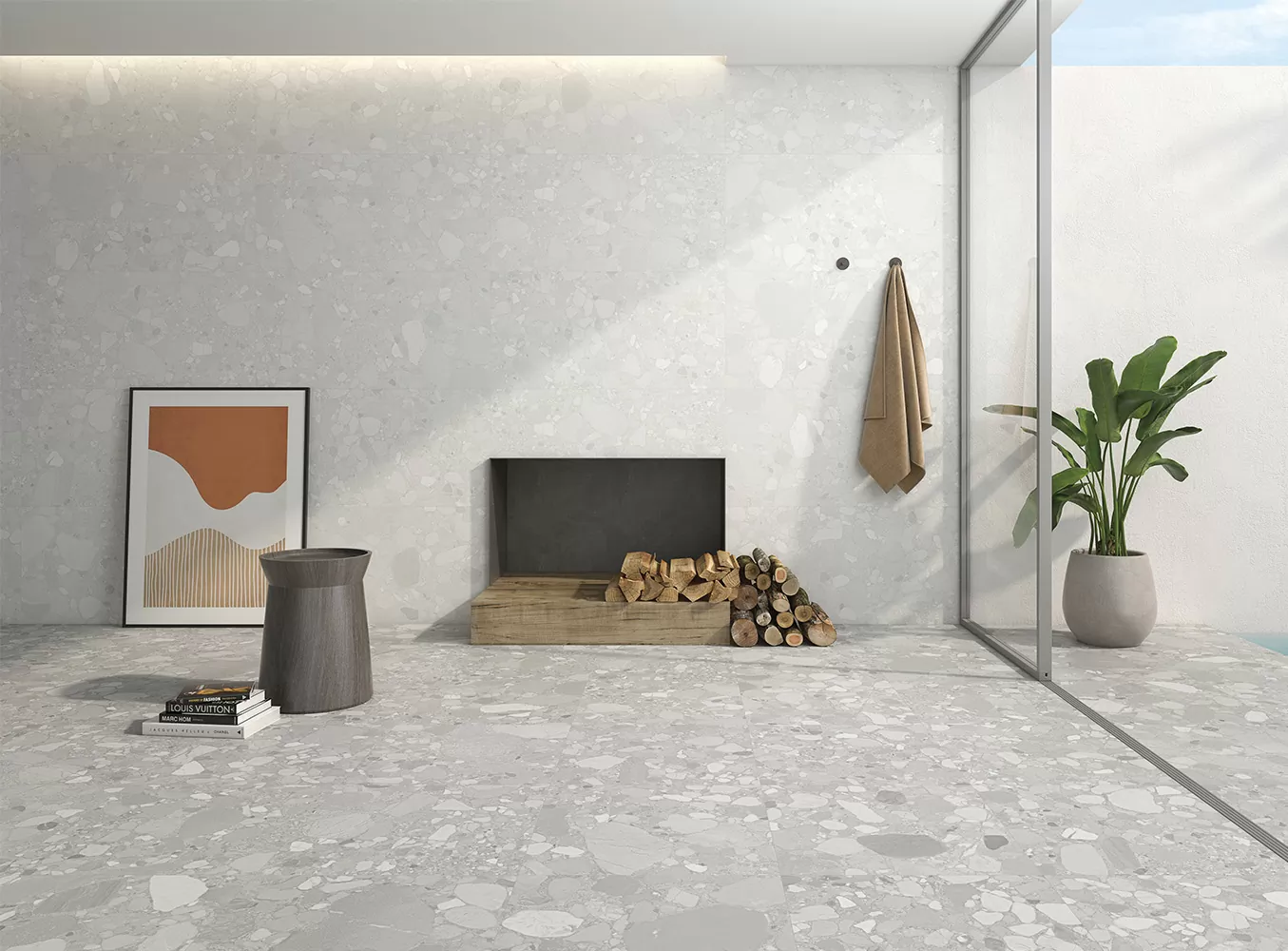 Керамогранит Avenger Grey Carving 60x120