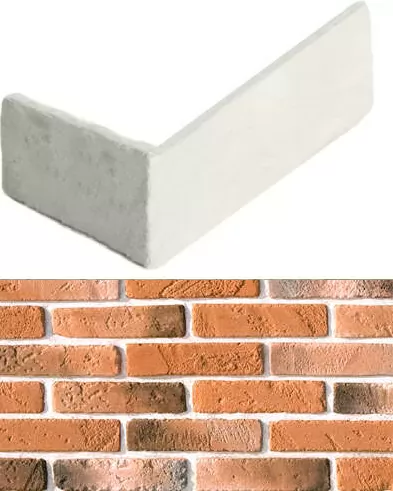 Искусственный камень 336-55 Йорк брик Design угол 8x17,5x4,7