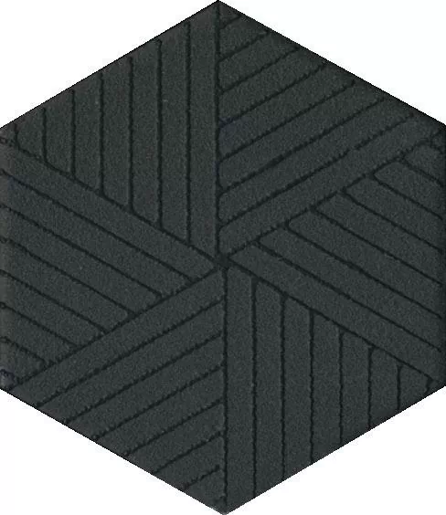 Керамогранит OS/B241/63001 Декор Агуста черный 6х5,2