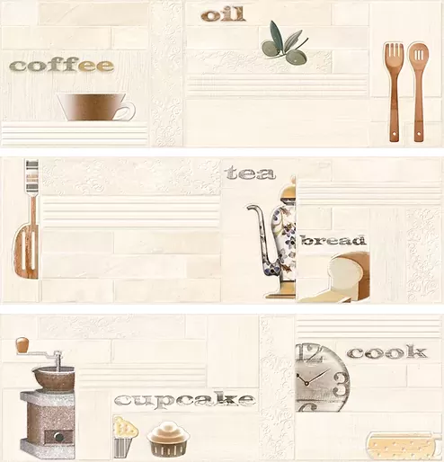 Плитка BRICK COOK XL BEIGE rev. 25х75