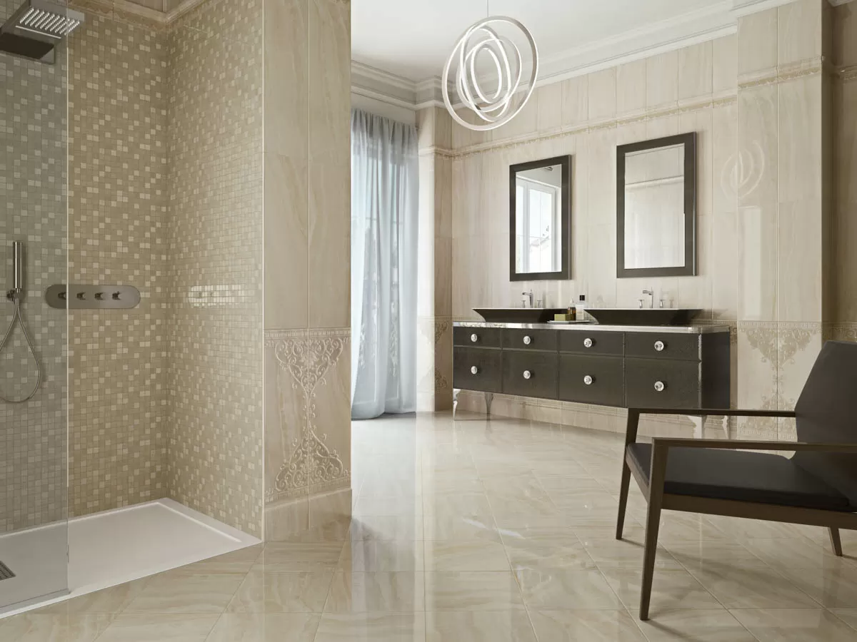 Плитка PRWC80 Preciouswall Alabastro Coprifilo 1.5x25