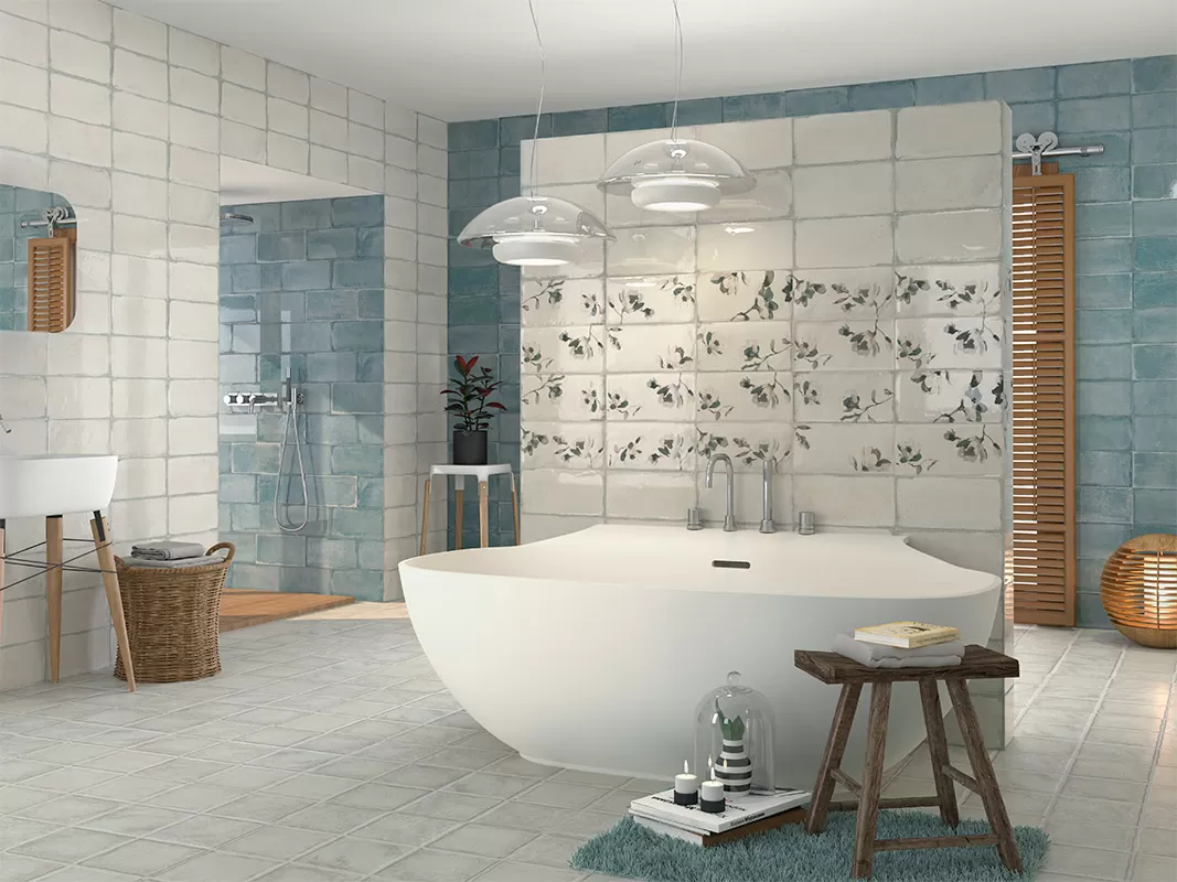 Плитка PT02551 Esenzia Fabola Green Mix 15x30