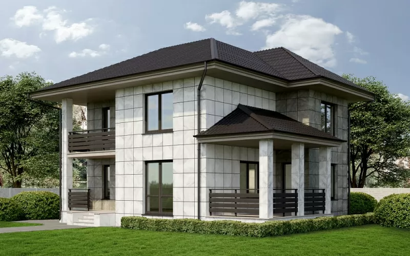 Керамогранит K-177/SR Montana White 600x600x9