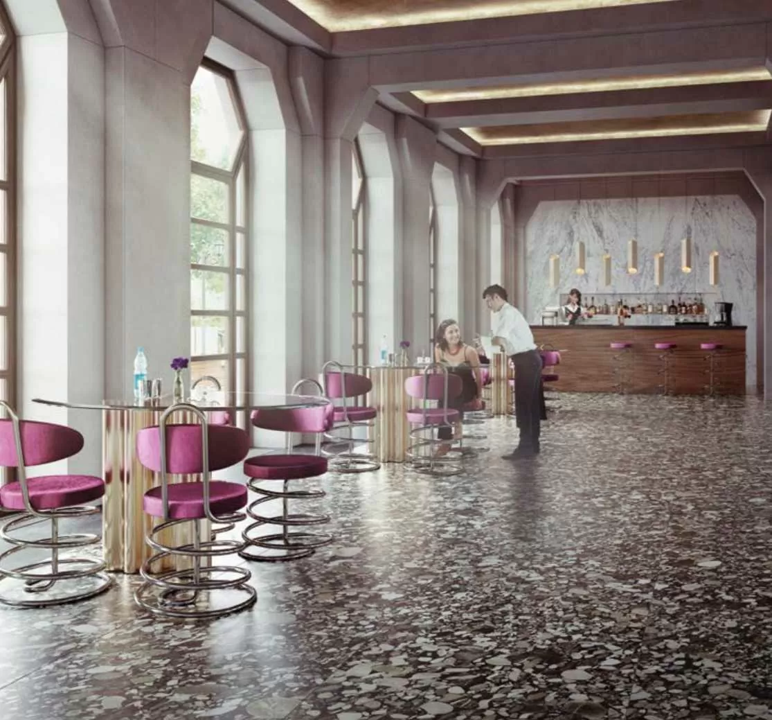 Керамогранит SG074902R Нестос серый светлый лаппатированный обрезной 119,5x320x1,1