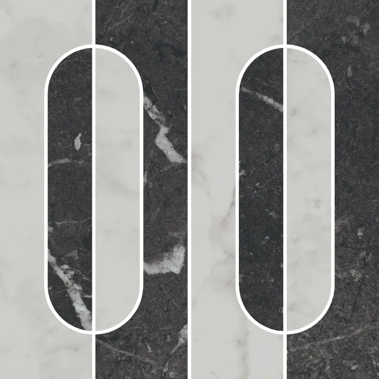 Керамогранит KMD2HID013GR Декор Тубкаль наборный матовый обрезной 30x30x0,9