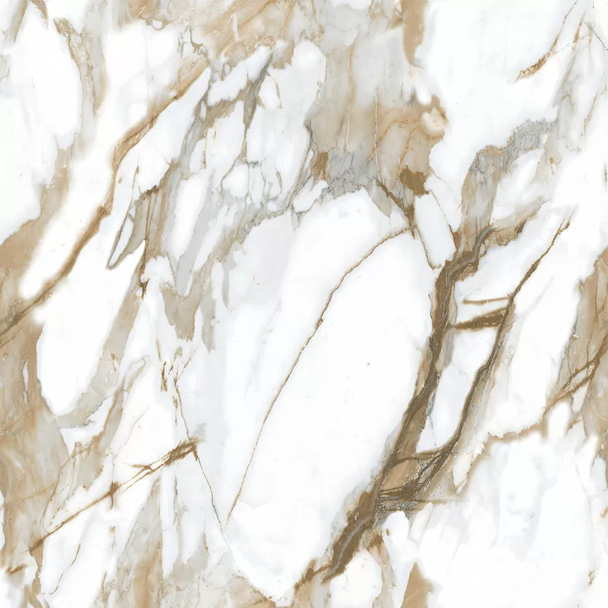 Керамогранит Calacatta Fairy Gold Бежевый Полированный 60х60
