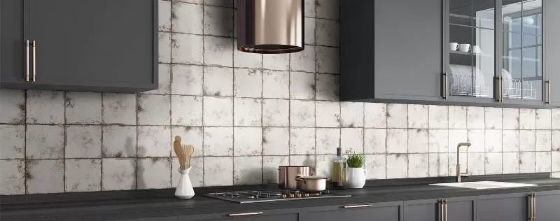 Керамогранит Metallici white 20x20