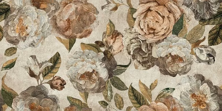 Керамогранит 133483 Alchymie Flowery Beige Nat Ret 60x120
