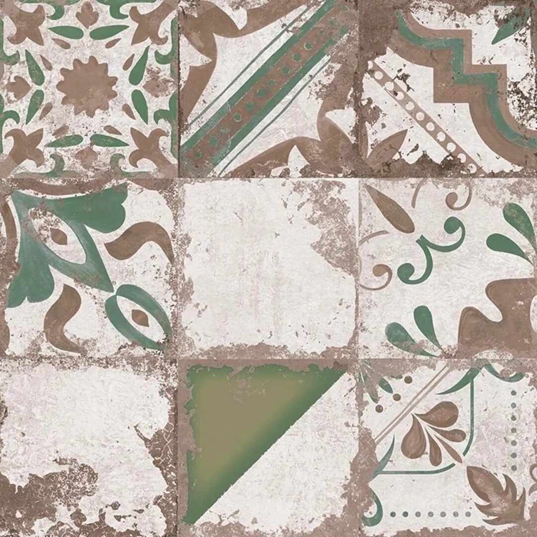 Керамогранит Memory 7 Verde Brillo 58x58