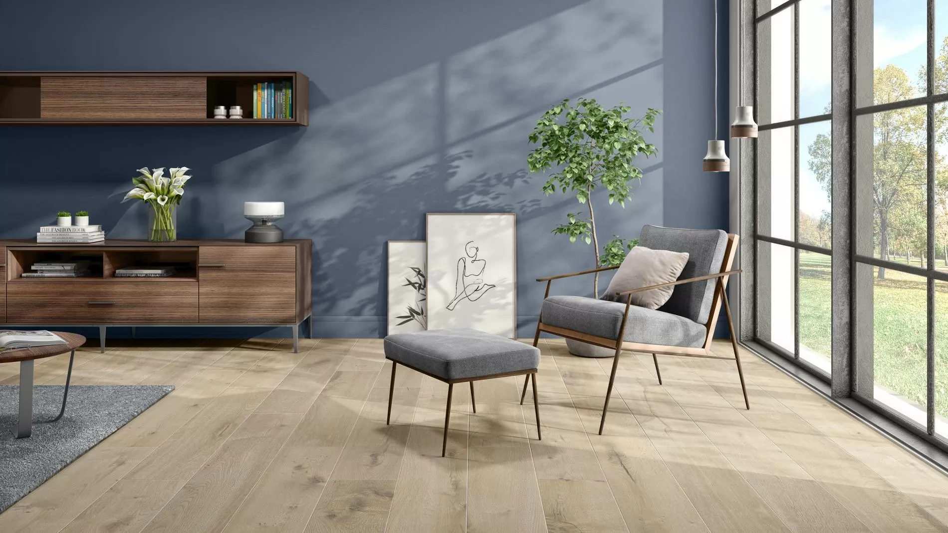 Керамогранит Es.Oldmanor Clasico Matt Rect. 90x90