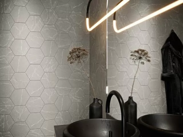 Керамогранит Cosmo Hex White 20x24