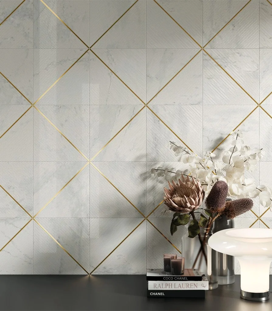 Керамогранит 600180000005 Charme Deluxe Арабескато Уайт Люкс Рет 120x278