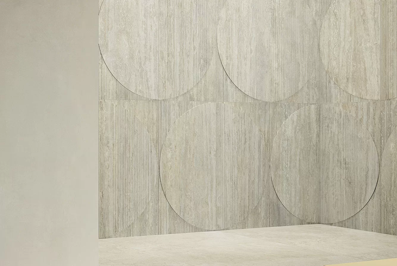 Керамогранит TR04BA I Travertini Beige Cross Cut SQ. 60x120
