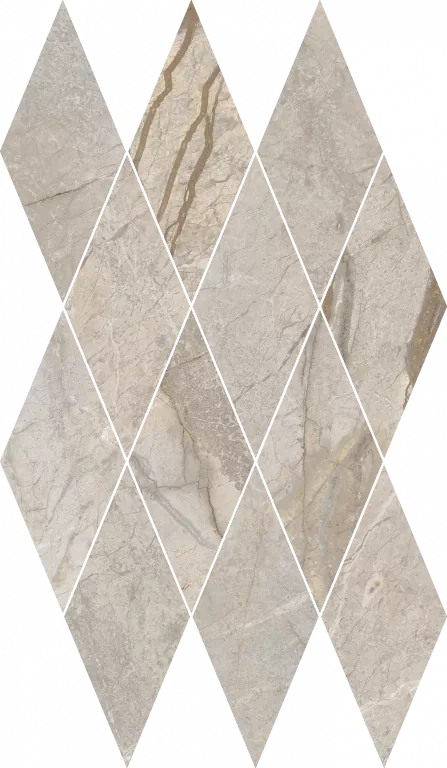 Мозаика 620110000206 Stellaris Elegant Silver Mosaico Diamond Lux 28x48