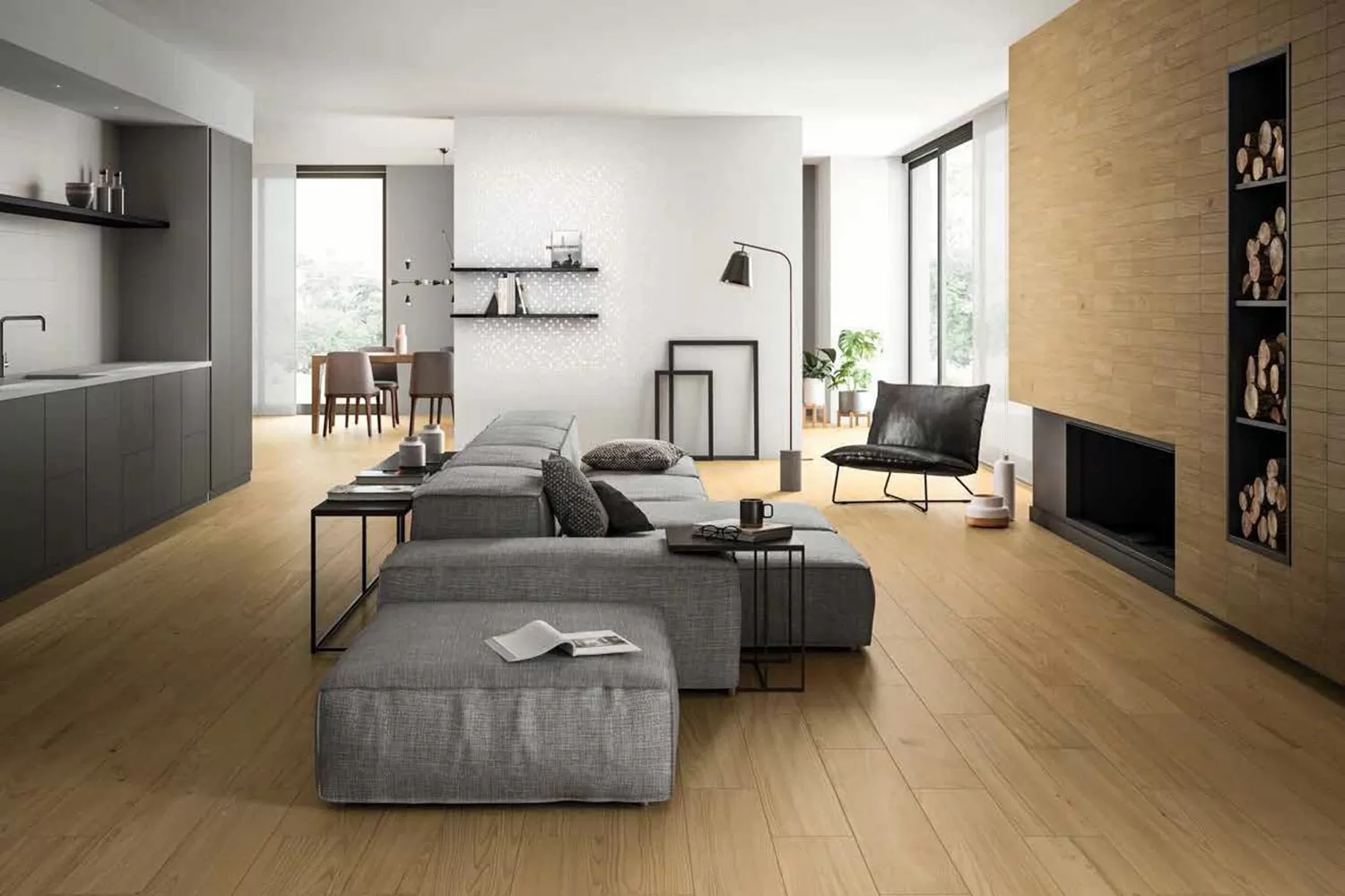 Керамогранит 610010001088 Element Wood Acero 20x120