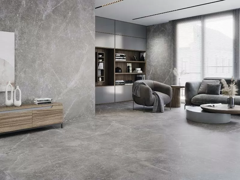 Плитка Pietra Antica Strokes Grigio 33.3x100