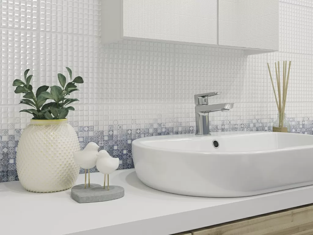 Керамогранит HA4R042D Hammam голубой 42x42