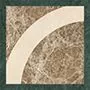 Керамогранит PJD-SDPH086 86 Waterjet Border (Baroque) 12x12