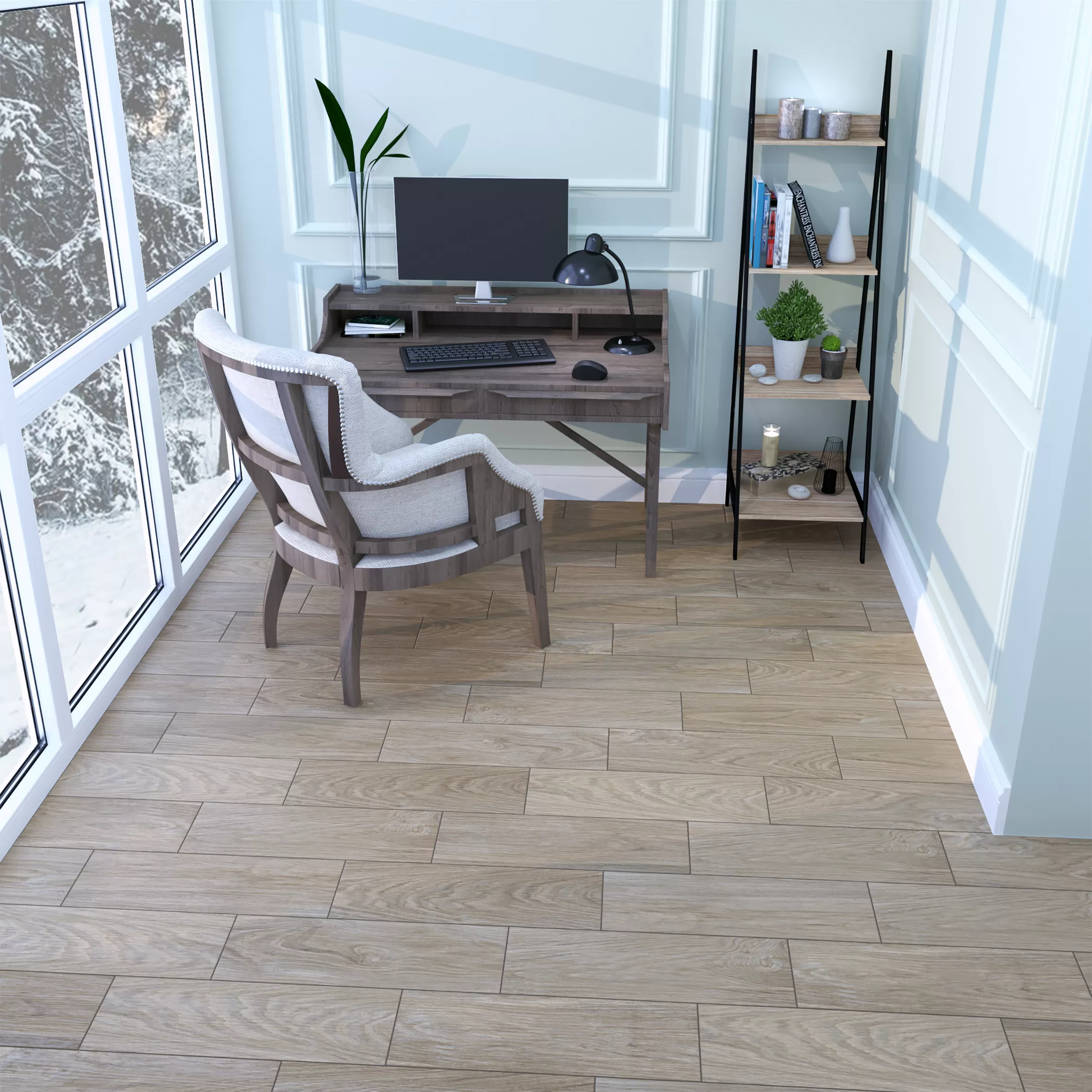 Керамогранит Omodeo светло-бежевый 6064-0484 20х60