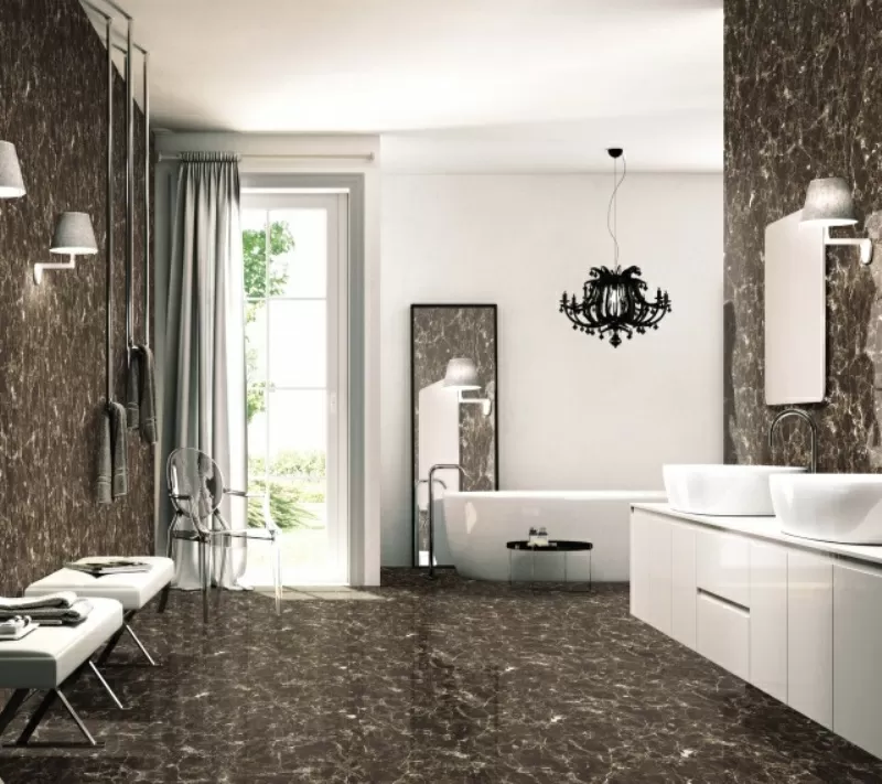 Керамогранит N20450 Nebula Dark Blue Polished 60x120