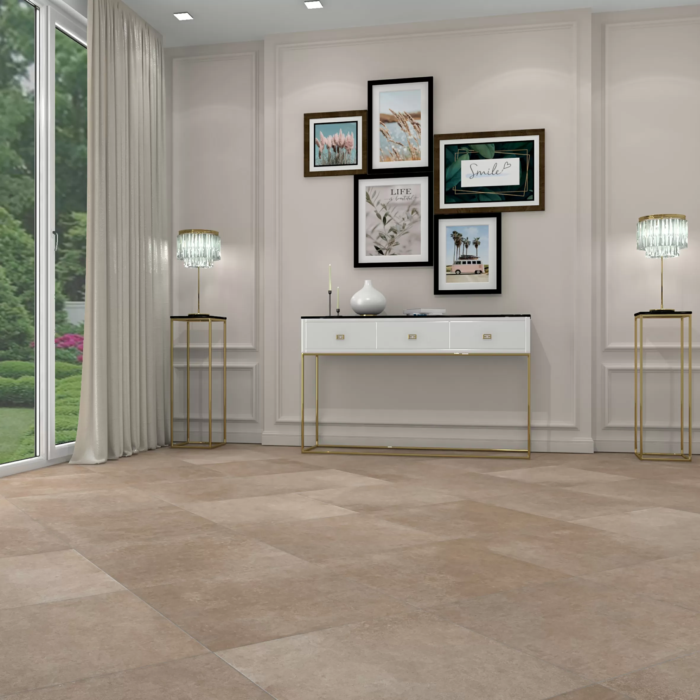 Керамогранит Infinito светло-бежевый 60х60