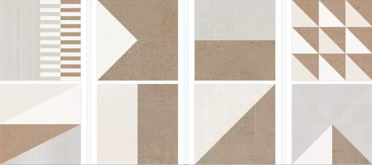 Керамогранит 6032-0456 Гуннар декор терраццо Геометрия 30x30