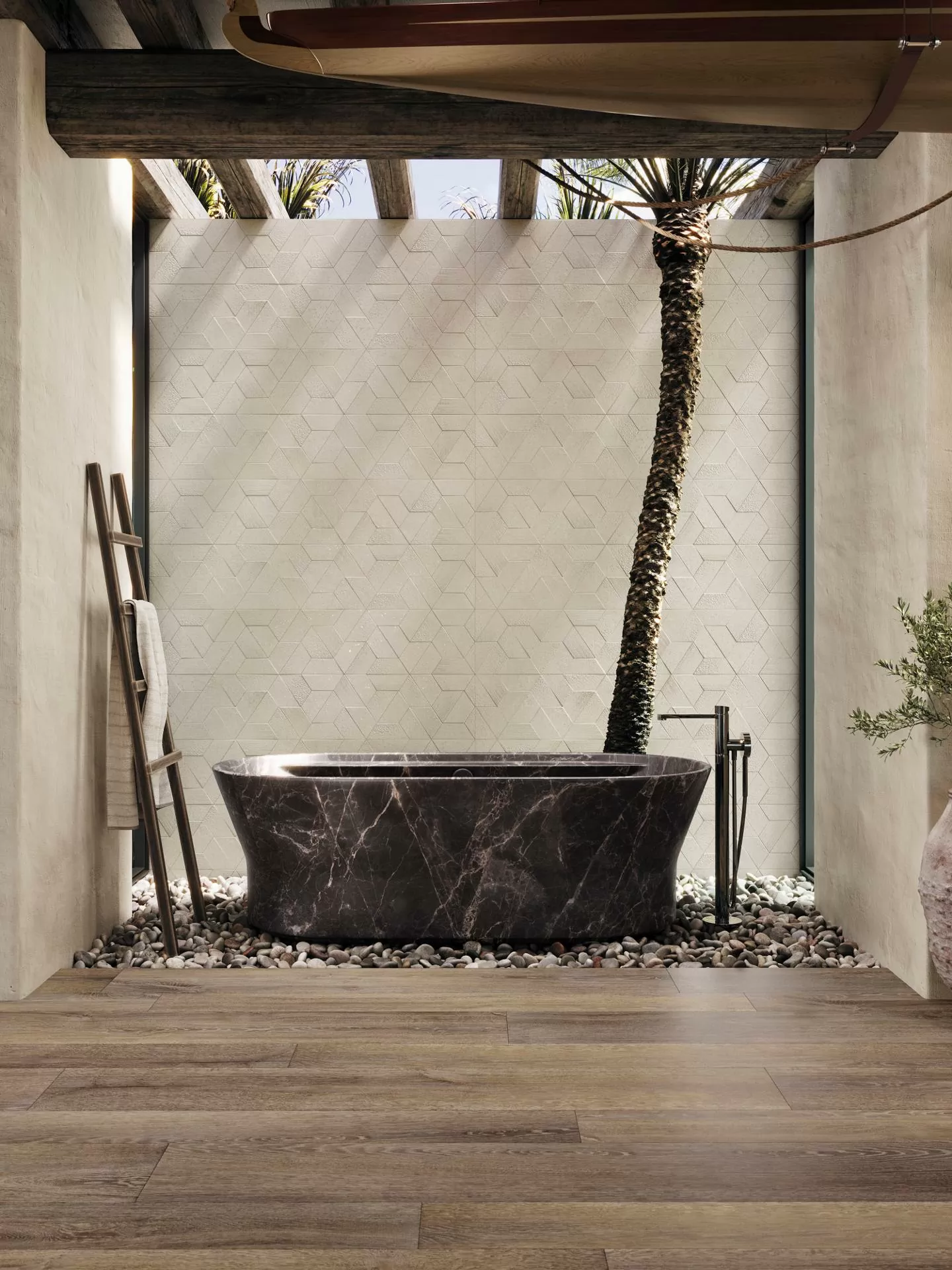 Плитка 100348005 Terra Bone Line 59.6x150