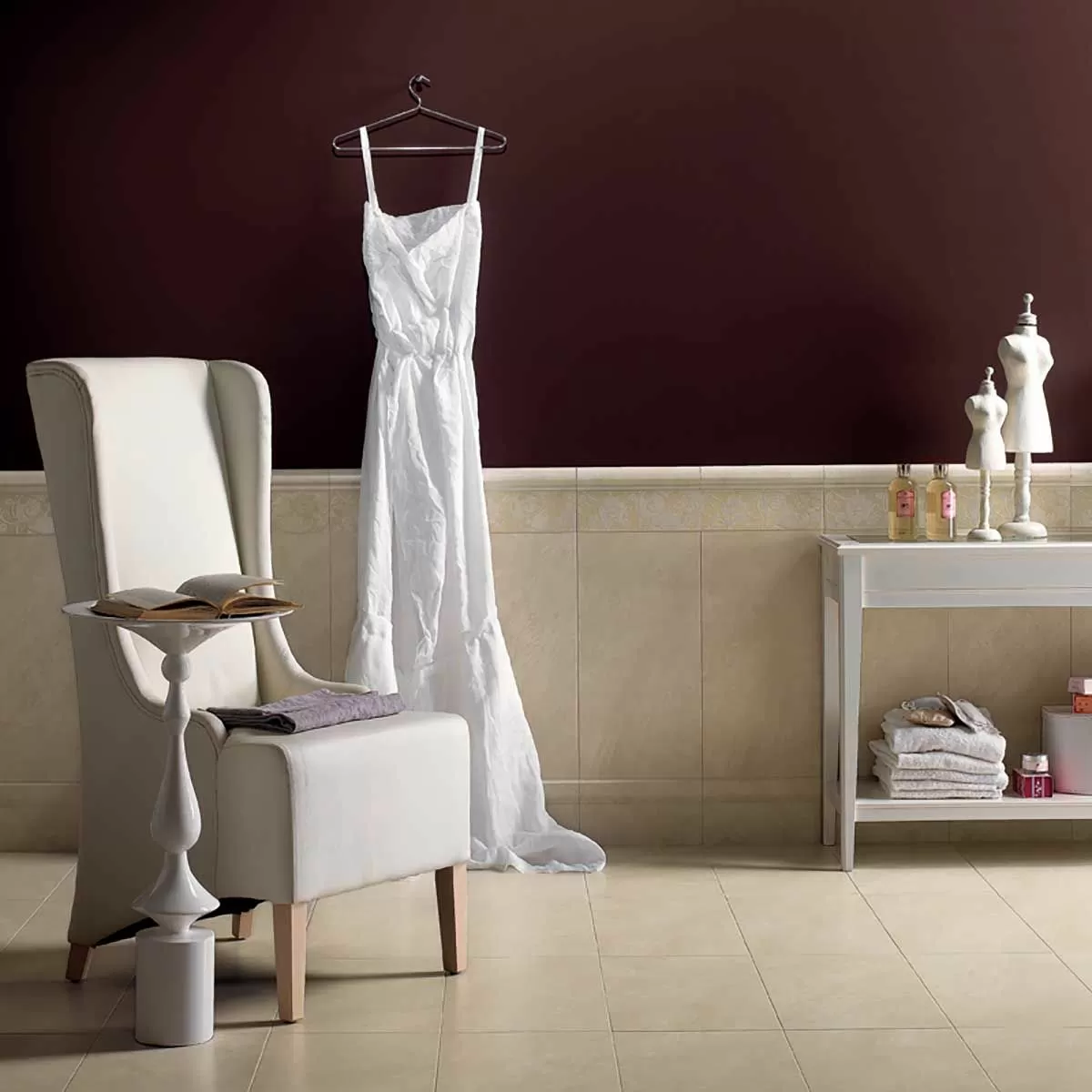 Керамогранит СБ013 LISTELLO ROSE
