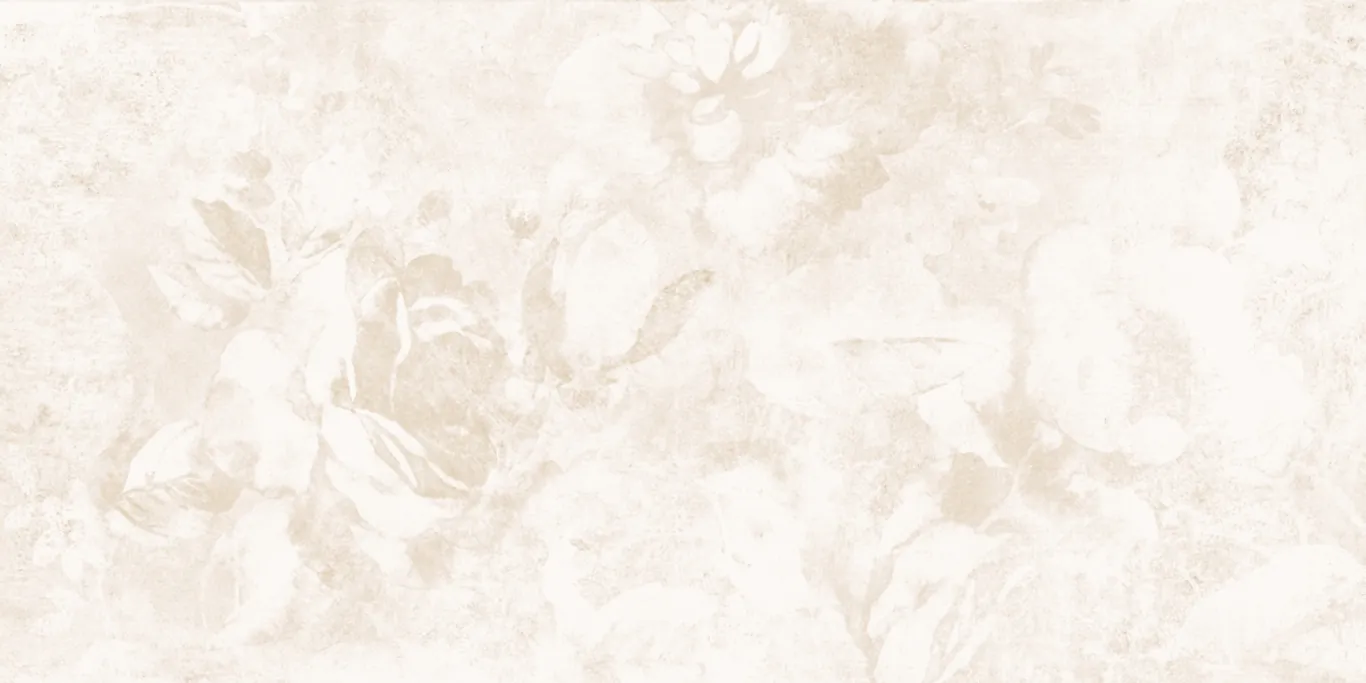 Плитка C-FRL302D Fresco рельеф цветы светло-бежевый 29,7x60