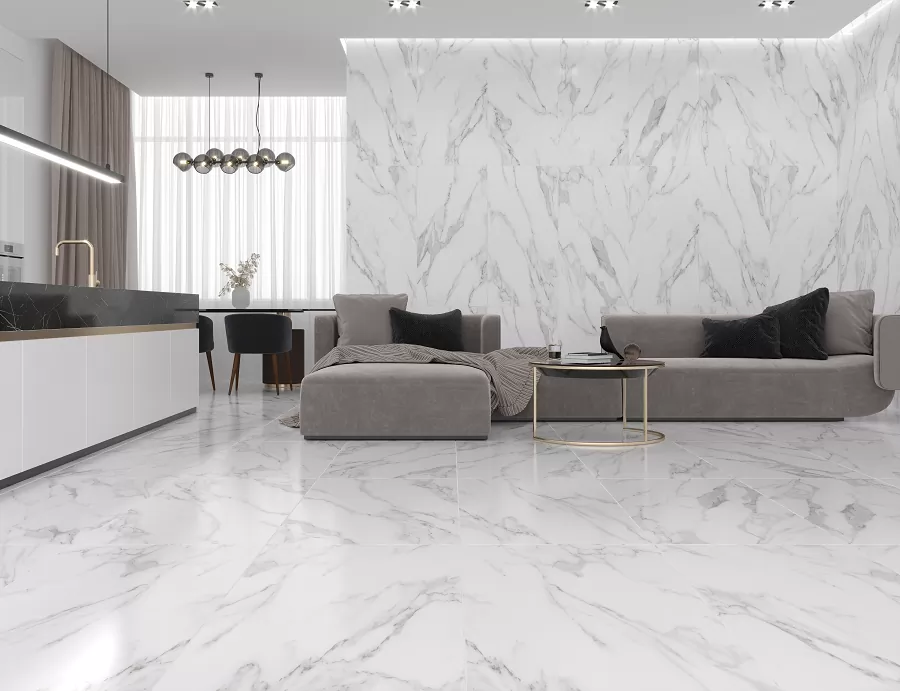 Мозаика Mosaic Statuario Eva 300x300