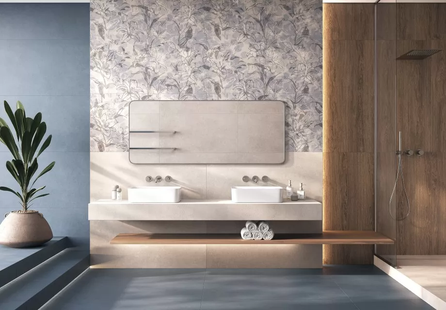 Керамогранит 17550 Floresta джунгли многоцветный ректификат 60x120