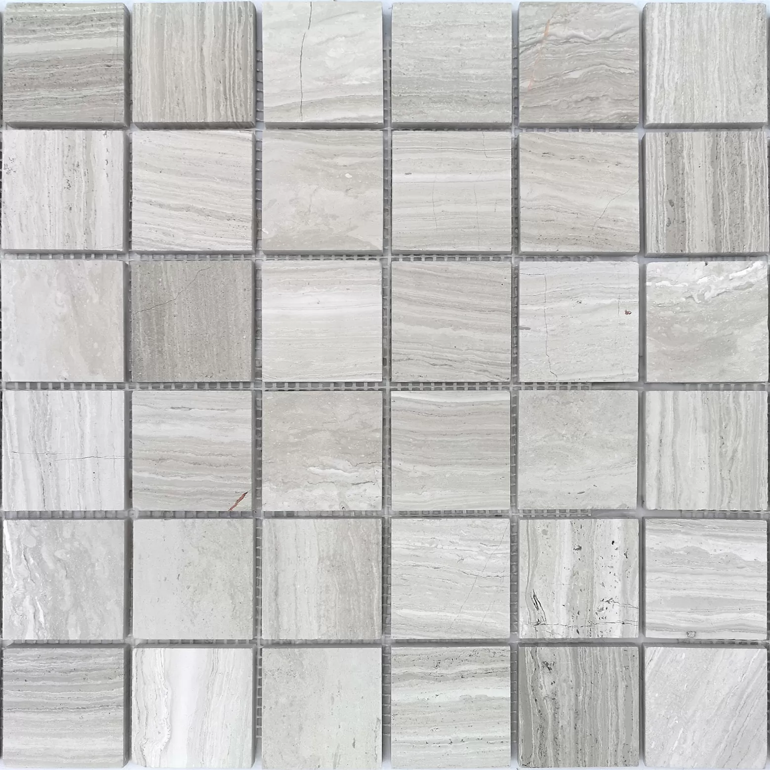 Мозаика Travertino Silver POL 48x48x7 305x305