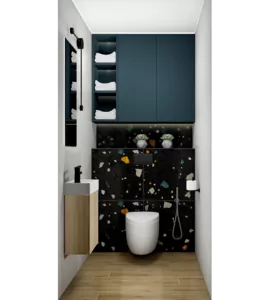 Керамогранит NP_P0002 Cray dark shards 60х60