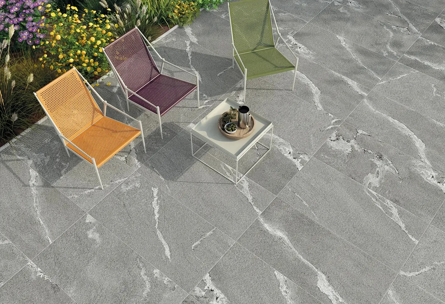 Керамогранит GJ2H Percorsi Frame Gneiss Grey R10 RT 60x60