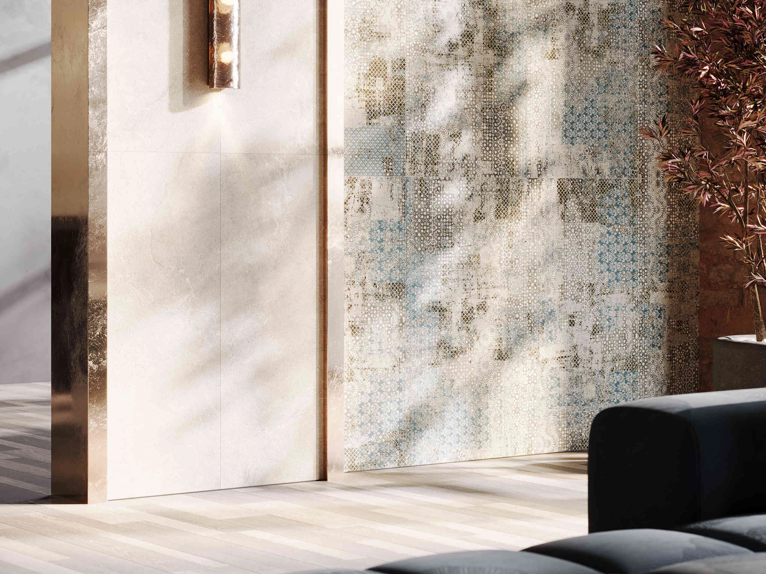 Керамогранит EXC301 Amber Illusion Panna Fresca Неполированный Рект. 60x120x9