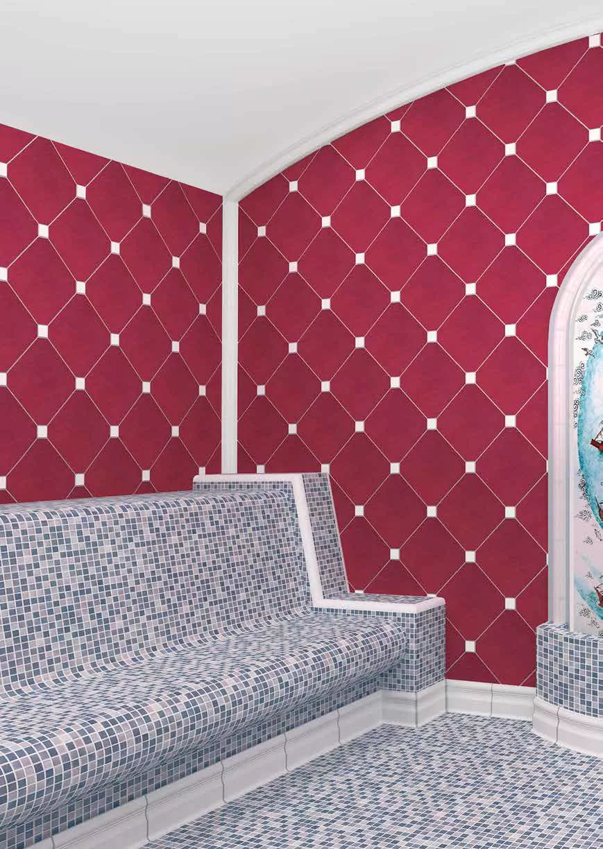 Мозаика 80053 Mosaic White 5x5 30x30
