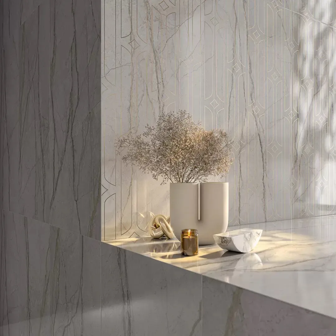 Керамогранит KM6060G0341RBT6 Плинтус Ифран бежевый светлый матовый обрезной 60x9,5x0,9