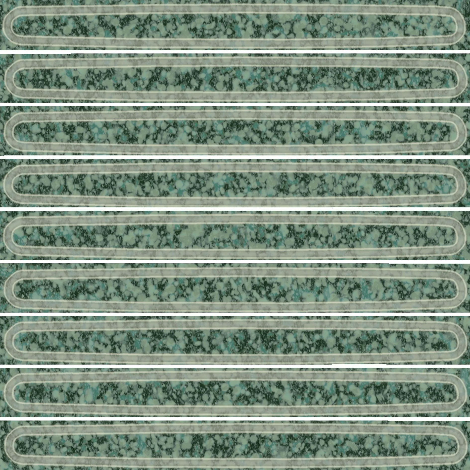 Плитка KMD2SOB006BN Декор чипсет Далия зелёный глянцевый 20x20x0,95