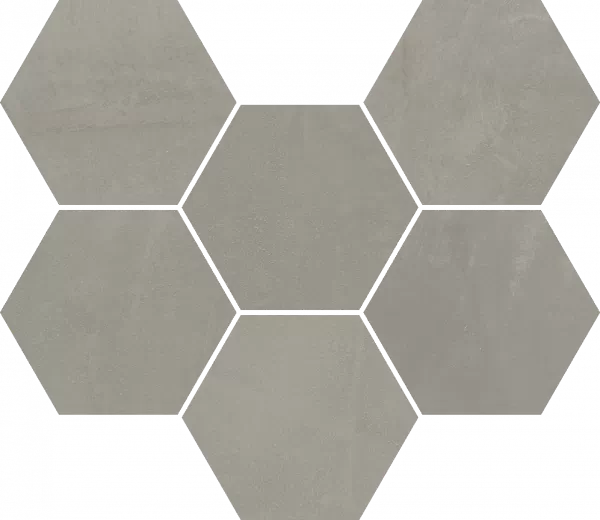 Мозаика 620110000189 Continuum Iron Mosaico Hexagon 25x29