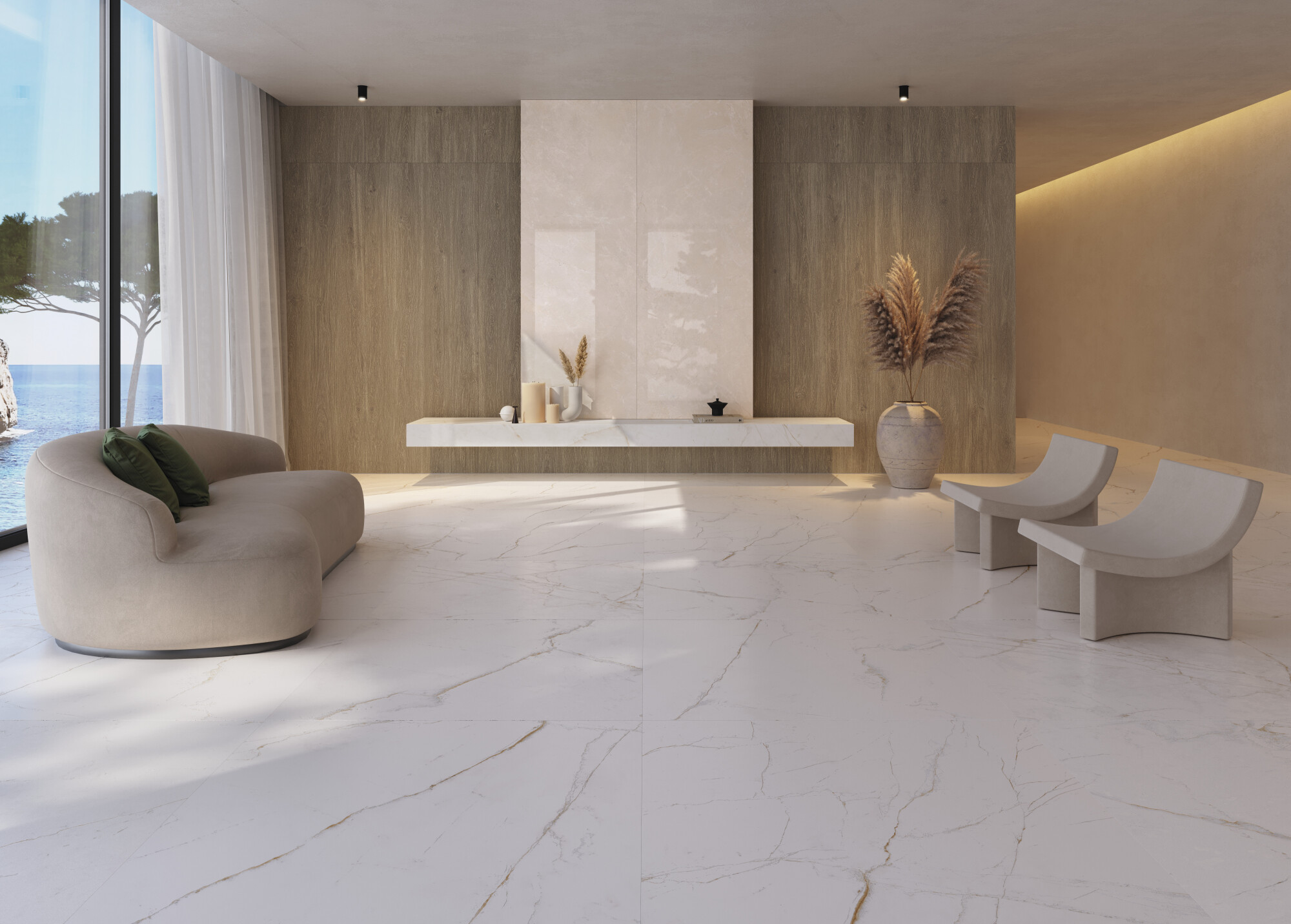 Плитка 40658 Eden Sand Decor SP/33,3x100/R 33,3x100