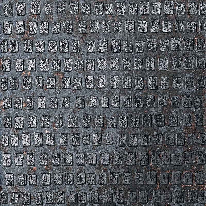 Керамогранит 1062873 Decori Costruire Lamiera Mix Nero 25х25