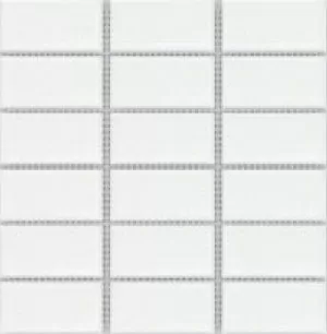 Мозаика 80073 Mosaic White 5x10 30x30