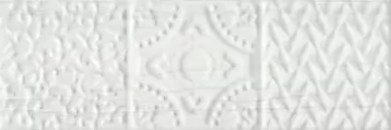 Плитка Belvedere Relieve Blanco 10x30