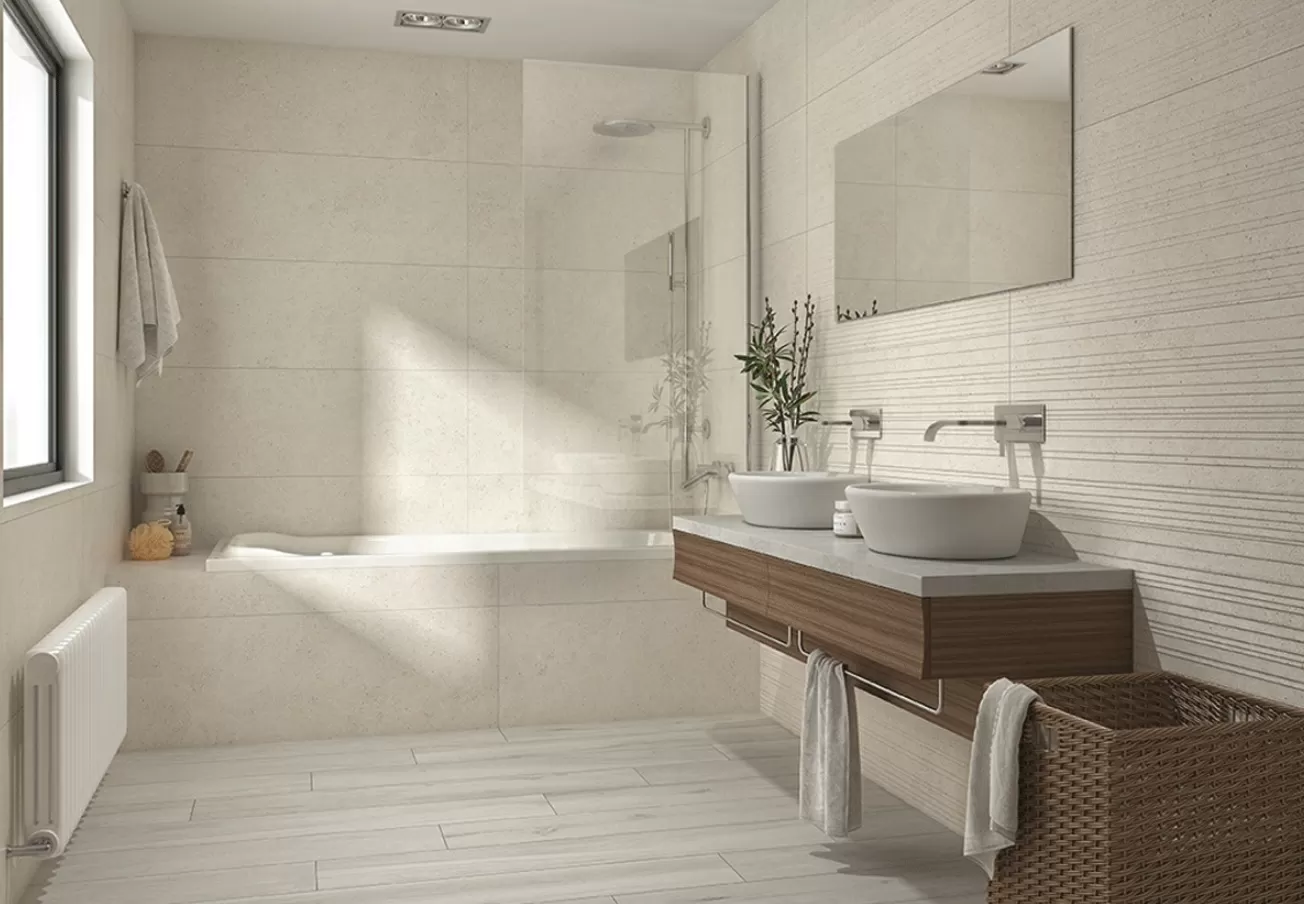 Керамогранит Muse White rect 40x120