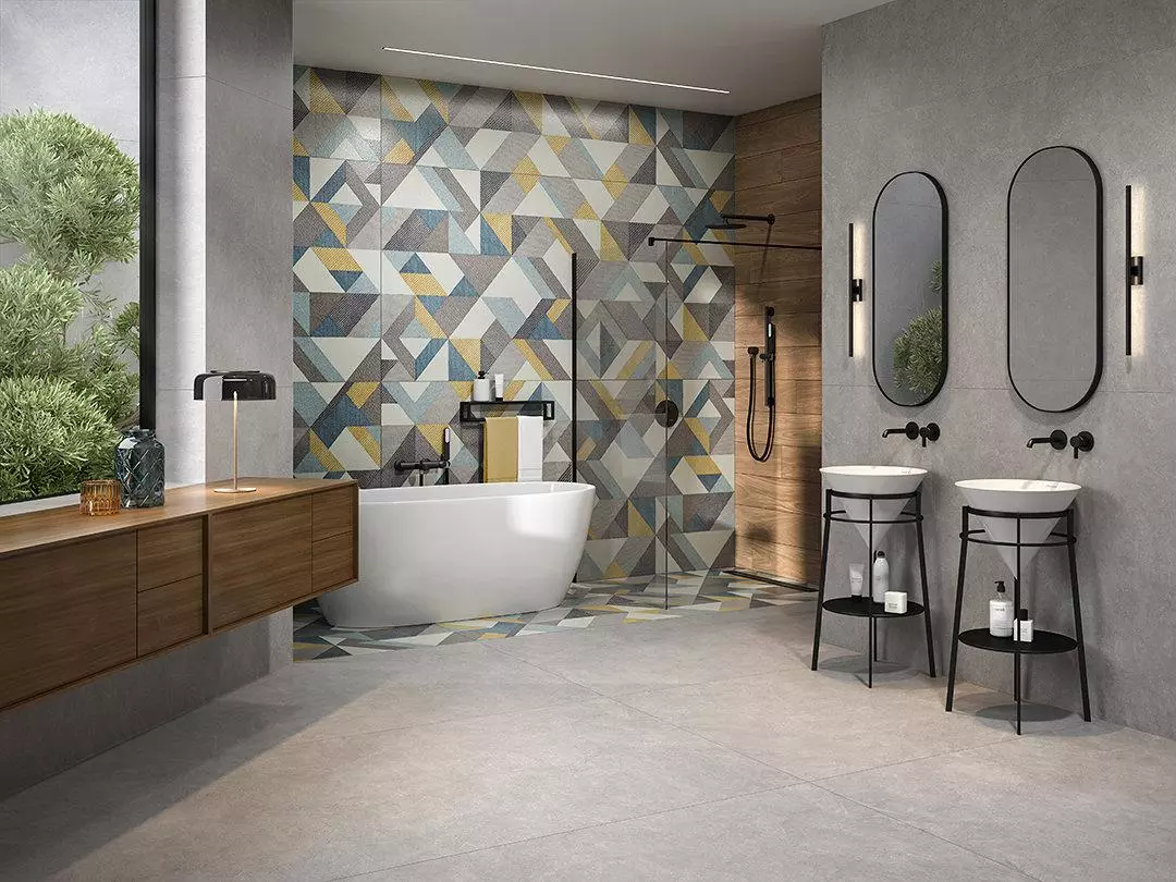 Керамогранит DD500200R Про Стоун серый обрезной 60x119.5