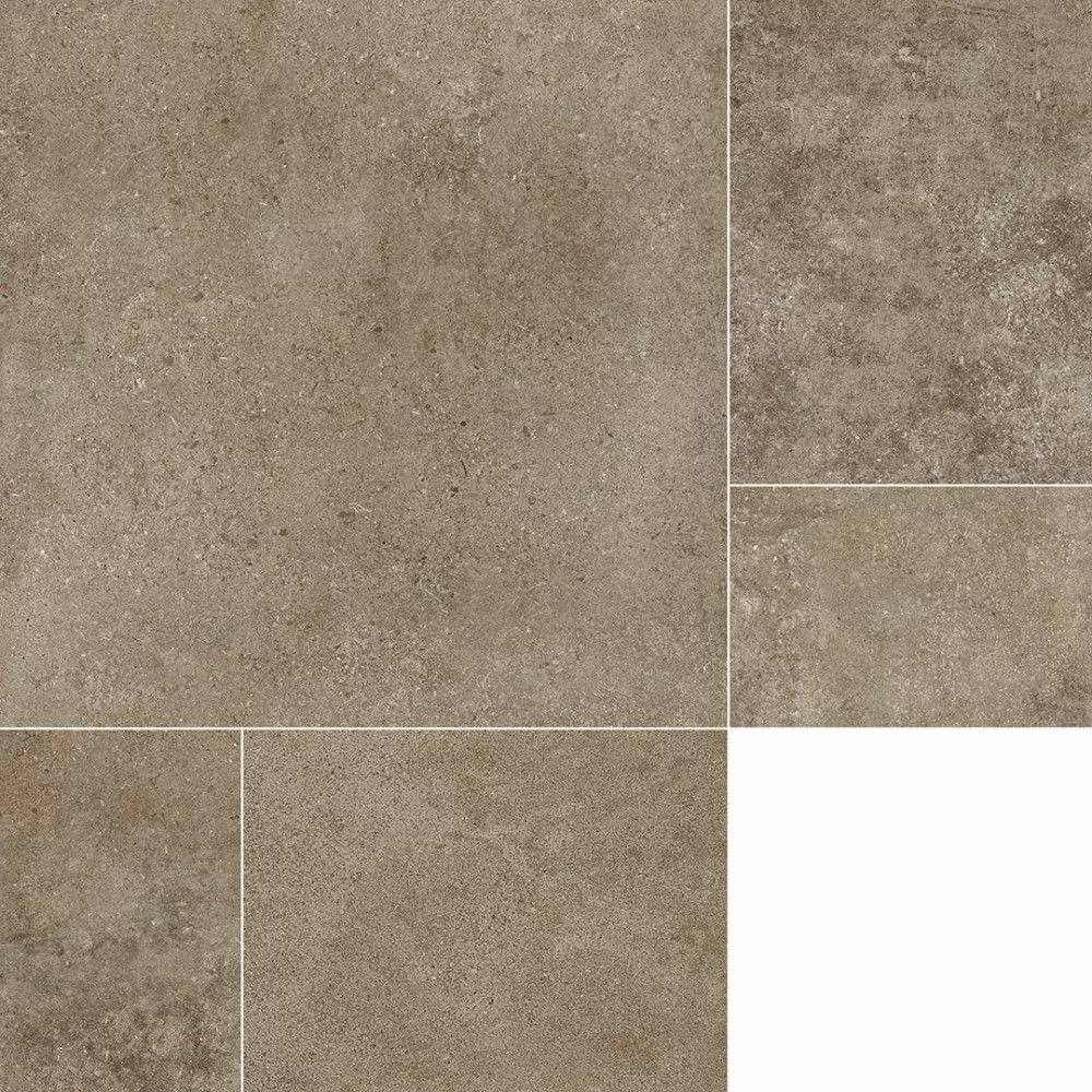 Керамогранит BRQ7 Rochepot DJ03 Kit Fontainbleau (комплект из 1шт 60x60, 2шт 30x40, 2шт 30x20)