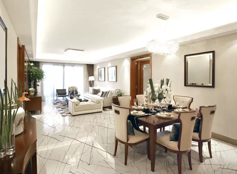 Керамогранит Skirting Granite SANDRA White / Плинтус Гранит Сандра Белый MR 120х6